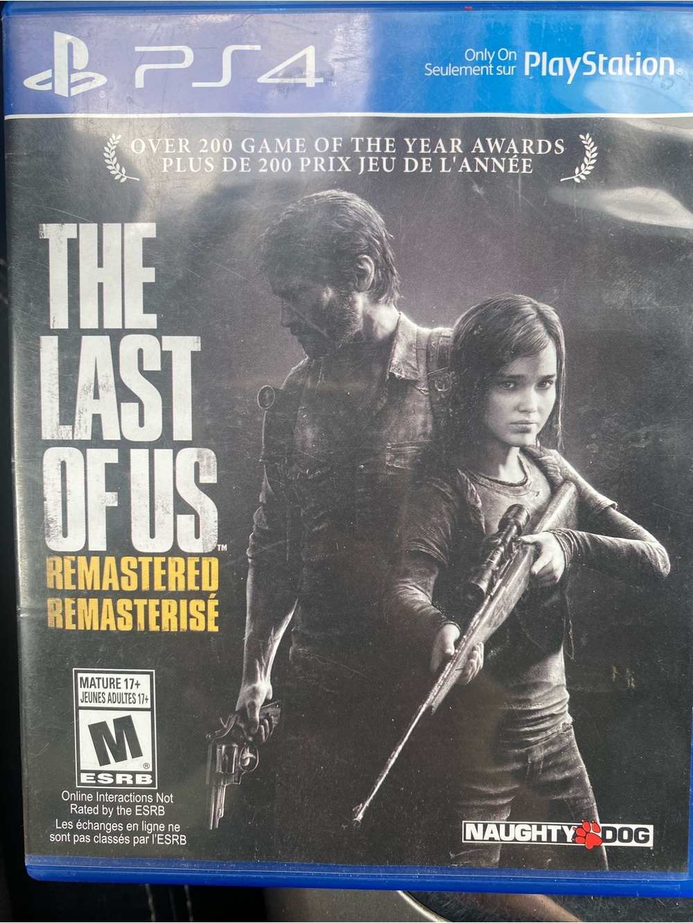 The Last of Us Remastered Sony Playstation 4 PS4 Game